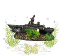 Decorazioni per acquari per relitti, decorazioni per naufragi per acquari - decorazione per acquari modello relitto, ornamenti per acquario casa dei pesci, decorazioni per acquari, accessori d