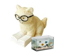 Decorazioni per acquario in resina, piccole e impermeabili | Decorazioni per acquari per serpenti, gechi, rane, tartarughe, rettili, gamberetti, Axolotl