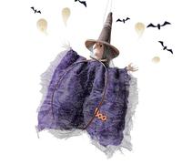 Decorazioni Per Alberi Di Halloween,Decor Mesh Casa Stregata | Arredo Parete Fantasma Gatto Strega Foto Feste Casa Fattoria