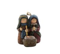 Decorazioni per alberi di Natale in resina di lunga durata, colori vivaci, decorazione per la casa