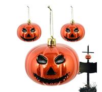 Decorazioni Per Albero Di Halloween - Decorazioni Di Zucca Del Ringraziamento,Ghigno Spaventoso Per Maniglie Porte, Pareti, Giardino, Alberi, Raduni In Famiglia Tutto L'Anno