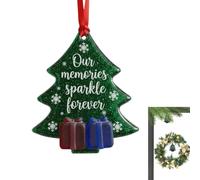 Decorazioni per albero di Natale con renna da spiaggia | Charm invernale a forma di stella, decorazione per la casa, soggiorno, camera da letto, finestra, mensola, festa, sorella