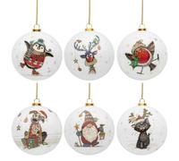 Decorazioni Per Albero Di Natale Design A Forma Di Personaggio - Set Di 6