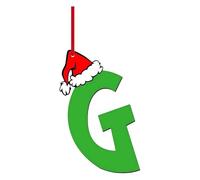 Decorazioni per albero di Natale Lettere acriliche di Natale Ornamenti di lettera di Natale Decorazioni acriliche Appeso Ornamenti per albero di Natale Palline