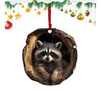 Decorazioni per animali acrilici natalizi - Trailer di racioni acrilici | ACRYL 2D DECORAZIONI 'UCILE DI ANIMALE ANIMALE | Soggiorno decorazione stagionale del giardino camera da letto per albero