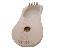 decorazioni per Arpa a 7 corde modello classico in miniatura artigianato gioielli arpa mini accessori portatili unici creativi strumento musicale kit fai da te arpa in legno di basso con corde