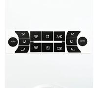 Decorazioni Per Auto Compatibile Con Citroen Per C5 2010 2011 2012 2013 2014 2015 2016 1 Pz Adesivi Per Auto Decalcomanie Pannello Riparazione Usurato Pulsante Pomello Interruttore