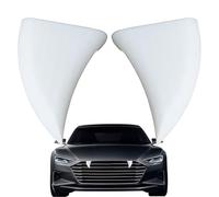 Decorazioni per auto di Halloween - 2x Fang da vampiro 3D | Horns White Devil Horns Ornamenti per paraurti impermeabili | per auto, camion, SUV; festivi durevoli per la celebrazione