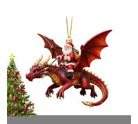 Decorazioni Per Babbo Natale Decorazione 2D Di Babbo Natale A Cavallo Di Un
