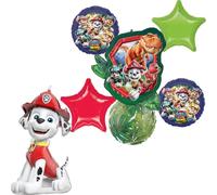 Decorazioni per bouquet di palloncini Marshall per feste di compleanno a tema Paw Patrol