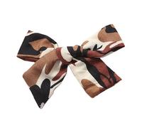 Decorazioni per capelli multiuso per bambini, design a fantasia, panno morbido delicato sul cuoio capelluto, perfetto per lo sport e abbigliamento casual in tessuto morbido per ragazze fermagli per