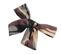 Decorazioni per capelli multiuso per bambini, design a fantasia, panno morbido delicato sul cuoio capelluto, perfetto per sport e abbigliamento casual, fiocchi per capelli per feste per bambini