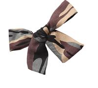 Decorazioni per capelli multiuso per bambini, design a fantasia, panno morbido delicato sul cuoio capelluto, perfetto per lo sport e abbigliamento casual in tessuto morbido per ragazze fermagli per