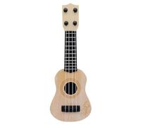 decorazioni per Chitarra Ukulele Classica Mini Classica Artigianato portatile Unico strumento decorativo a 4 corde in miniatura carino (Color : 3/4)