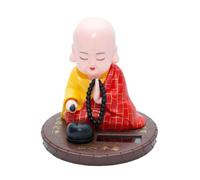Decorazioni per cruscotto auto per tavolo da studio console di controllo SU | Figurine del cruscotto 'auto, decorazione divertente del Buddha che scuote la testa