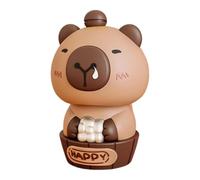 Decorazioni per cruscotto - Giocattolo solare per gatti Capybara | Decorazioni interne per veicoli, postazioni di lavoro, console, casa, campeggio, pendolarismo, guida quotidiana, viaggio su strada