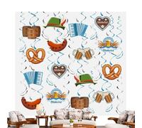 Decorazioni per Festa Oktoberfest - Girandole Sospese per Festa della Birra | Decorazioni Girevoli Tedesche Per Il Festival Oktoberfest,Per Fotografia, Esterni, Giardino, Casa, Ristorante,