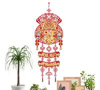 Decorazioni Per Feste A Tema Cinese | 2026 Insegna Per Porta Con Pendente A Cinese | Decorazioni Per Il Capodanno Lunare,Per La Camera Il Bagno La Porta D'Ingresso L'Ingresso Compleanno Matrimon