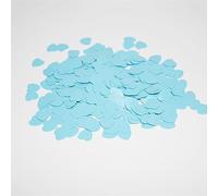 Decorazioni per feste, confezione da 15 g/sacchetto, 10 mm, coriandoli di carta rosa e blu, a forma di cuore, per baby shower, compleanni, matrimoni, feste fatte a mano, decorazione per la casa (F)