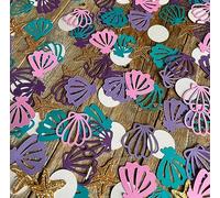 Decorazioni per feste Confezioni Sirena a tema Party Confetti Shell Stella Marina Perla Coriandoli Articoli decorativi fai da te per lanciare sul compleanno matrimonio T