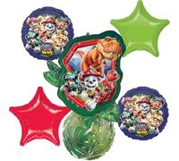 Decorazioni per feste di compleanno a forma di dinosauro Paw Patrol, 6 pezzi