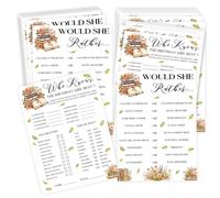 Decorazioni per feste di compleanno, Who Knows the Birthday Personson Best, 20 carte da gioco a tema libro per adolescenti e celebrazioni di ioco di domande per riunioni di famiglia