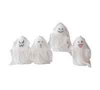 Decorazioni per feste di Halloween all'aperto/interno appeso decorazioni fantasma con la luce per la stringa spettrale della finestra dell'iarda dell'albero