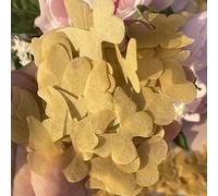 Decorazioni per feste di matrimonio, carta biodegradabile, farfalle bianche, coriandoli e farfalle per 10 ospiti (22 pezzi)