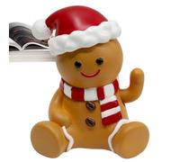 Decorazioni Per Figurine Mobili Di Natale - DECORAZIONI DI SANTA CLAUS MUSABILE PER IL Divertimento Per Le Vacanze | Resina Snowman Interactive E Statues For Shelf Desk Table Cucina Office Office Out