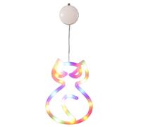 Decorazioni per finestre con luci di Halloween, lucine decorative di Halloween - Luce colorata per finestra - Simpatica luce decorativa per, luci per la della finestra di, luce col
