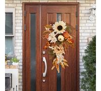 Decorazioni per finestre Swag di raccolta autunnale Decorazioni di Halloween