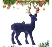 Decorazioni per Floccanti - Figurine degli Ornamenti di Cervi della Casa, Statua di Renna di Natale | Decorazione di Affollate per Il per Le Vacanze Scrivania da Cucina da