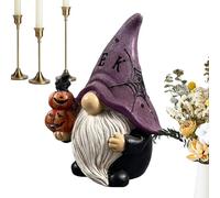 Decorazioni per Halloween con Gnomi - Statuina di Nano in Resina Decorazione da Tavolo,Figure Halloween In Resina Per Giardino Cortile Scrivania Ingresso Libreria Mobile TV Centrotavola Decorazione