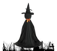 Decorazioni per Halloween per esterni - Strega spaventosa Decorazioni da giardino di Halloween | Illumina la strega in piedi di Halloween, 7 piedi, decorazioni streghe di Halloween per prato, giardino