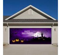 Decorazioni per Halloween Trasforma il tuo garage in un'oasi di Halloween con il nostro striscione: ti aspettano ricordi indimenticabili (A, 480 x 210 cm)
