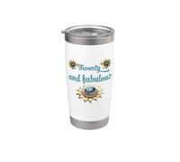 Decorazioni per il 20° compleanno Idee per il 20° compleanno per le donne Bicchiere termico in acciaio inox doppia parete