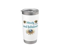 Decorazioni per il 90° compleanno idee per il 90° compleanno per le donne Bicchiere termico in acciaio inox doppia parete