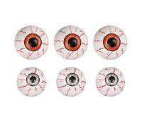 Decorazioni Per Il Bulbo Oculare Di Halloween - Bulbo Oculari Di Halloween Puntelli Di Terrore Spaventosi | 6 Pezzi Resin Horror Props Trick Or Treat Party Favore Per La Festa Dei Mobili Da Tavolo Tav