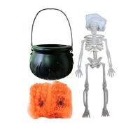 Decorazioni per il calderone delle streghe - PROP HALLOWEEN PER MAGGIOR PASSAMENTO 'ASSEGLIE, DEORAZIONE DELLA PARTI SPOCHI con poliestere di cotone PP, accento horror per eventi scolastici di fin