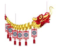 Decorazioni per il Capodanno lunare, sfondo del Festival di Primavera,Set di decorazioni per fondali fotografici Creative Dragon Year of Dragon - Sfondo cinese creativo del capodanno lunare drago
