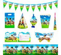 Decorazioni per il compleanno di Paw Patrol, forniture per feste di cani, striscione di sfondo, tovaglia, perfetta decorazione per la festa, regalo a sorpresa per i fan, decorazione per la festa tovag