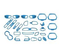 Decorazioni Per J&eep Per Renegade 2016-2018 Bocchetta Ventilazione Console Centrale 31 Pezzi(31 Pcs Light Blue)