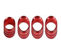 Decorazioni Per J&eep Per Wrangler Jl Jlu Per Gladiator Jt 2018-2024+ Console Centrale Fari Interruttore Pomello Copertura 4 Pezzi(Rosso)
