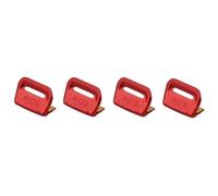 Decorazioni Per J&eep Per Wrangler Jl Per Gladiator Jt 2018-2024 Copertura Decorativa Per Interruttore Alzacristalli(Rosso)