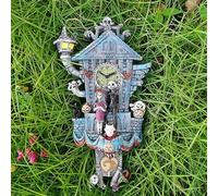 Decorazioni per La Casa,Orologio a cucù di Halloween Orologio da Parete al Quarzo a Pendolo Orologio da Parete nella Foresta Nera, Decorazioni per La Casa, Regali di Inaugurazione della Casa per Gli