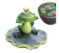 Decorazioni Per Laghetto Da Esterno,Rana Galleggiante Decorativa Artificiale | Ornamenti Figurine Animali Per Paesaggio Acquatico Da Bacino Giardino Parco Per Compleanno Matrimonio Casa Nuova