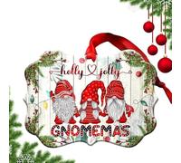 Decorazioni per l'Albero di Natale - Addobbi Natalizi in Acrilico 2D,Fascino Rustico Festivo | per Casa Inverno Interno Portico Finestra Porta Anteriore Albero Cammino Esterno