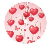 Decorazioni per l'albero di Natale con grembiule spesso e nuvole e ciliegie da sogno, per Halloween, Ringraziamento e Natale