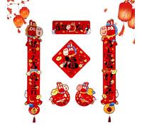 Decorazioni Per L'Anno Del Cavallo 2026 - Coppia Augurale Per La Festa Di Primavera,Adesivo Per Portico Con Fu Per Anno Del Cavallo,Per Porte Esterne Portico Camera Da E Soggiorno