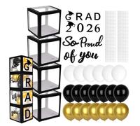 Decorazioni per Laurea 2026 - di Palloncini e Scatole Centrotavola | Addobbi per Festa di Laurea 2026 - Per Scuola Superiore, Università, Riunioni in ambienti chiusi, a Casa e Aula